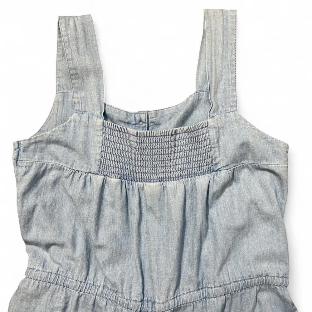 Old Navy Light Wash Denim Jumpsuit Wide Leg Size Small - Picture 5 of 6